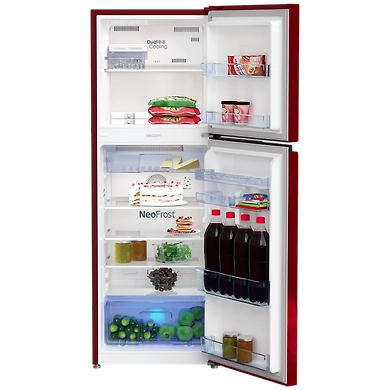 251 L 3 Star Frost Free Double Door Refrigerator (Emeria Red) RFF2753ERCF-1
