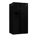 634 L Side by Side Refrigerator (Black Glass) RSB65GF-1-sm