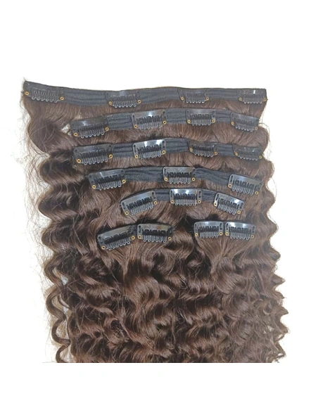 Cadenza Clip-in Hair Extensions Length 22 Inches-Natural Black