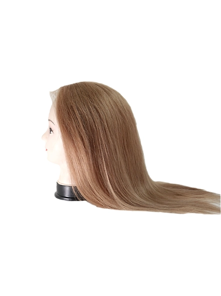 Cadenza Hair  Top Closure 26 Inches Straight / Wavy Hair Wigs-Straight/Wavy-Light Brown (#8)-1