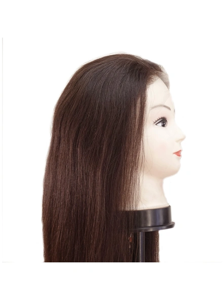 Cadenza Hair  Top Closure 30 Inches Straight / Wavy Hair Wigs-Straight/Wavy-Brown (#4)-1