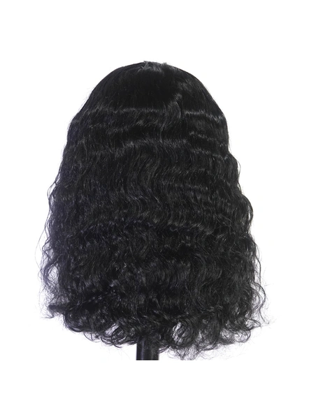 Cadenza Hair  U-PART  16 Inches Straight / Wavy Hair Wigs-Natural Color-2