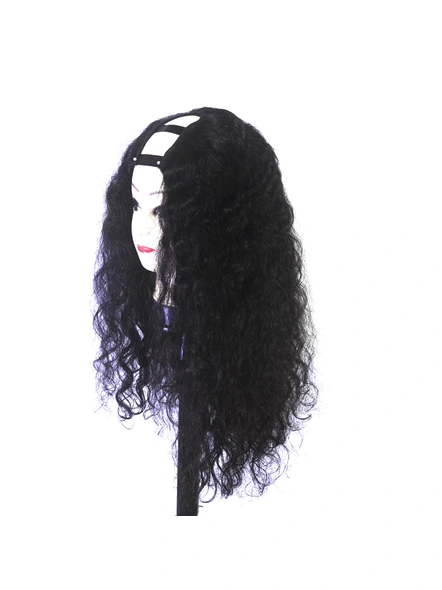 Cadenza Hair  U-PART  16 Inches Straight / Wavy Hair Wigs-UPW-16-NBL-C