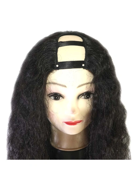 Cadenza Hair  U-PART  16 Inches Straight / Wavy Hair Wigs-Natural Color-1