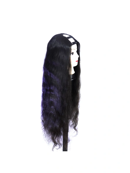 Cadenza Hair  U-PART  30 Inches Straight / Wavy Hair Wigs-Natural Color-1
