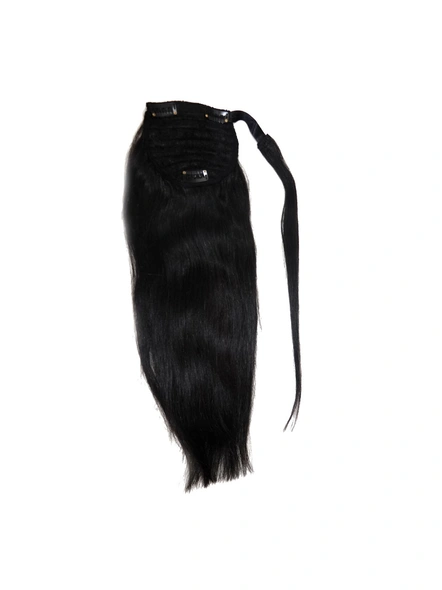 Cadenza Ponytail Hair Extensions Length 16 Inches-PON-HE-16-NBL