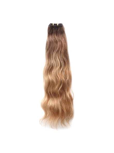 Cadenza Hair  Sew in Weaves (Wefts) Hair Extensions Length 22 Inches-Straight/Wavy-Blonde-1