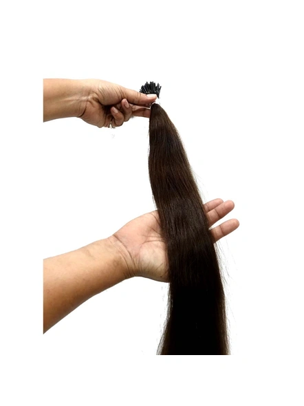 Cadenza Hair  I-Tip Hair Extensions Length 24 Inches-ITPE-24-S-W-NBL