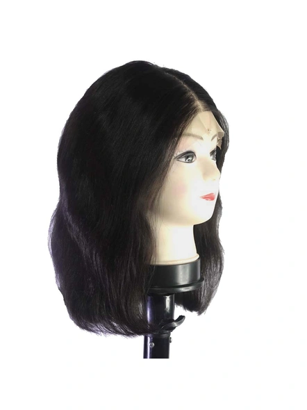 Cadenza Hair  Top Closure 10 Inches Straight / Wavy Hair Wigs-Straight/Wavy-Natural Color-1