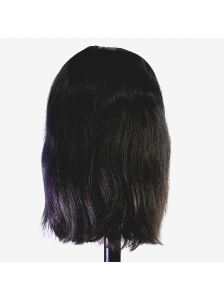 Cadenza Hair  Top Closure 10 Inches Straight / Wavy Hair Wigs-Straight/Wavy-Natural Color-3