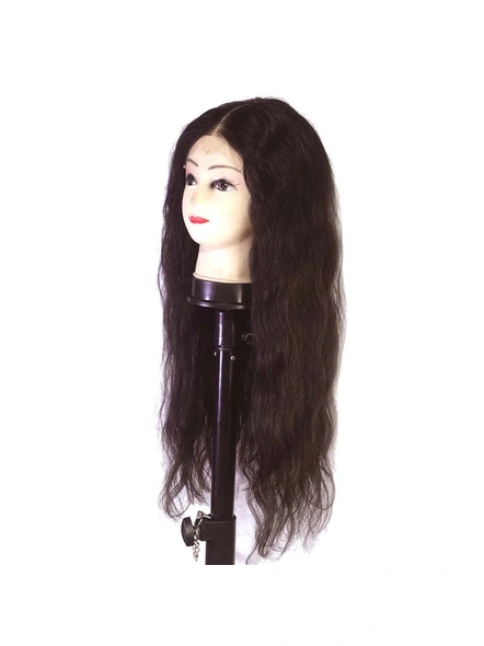 Cadenza Hair  Top Closure 18 Inches Straight / Wavy Hair Wigs-TCW-18-NBR
