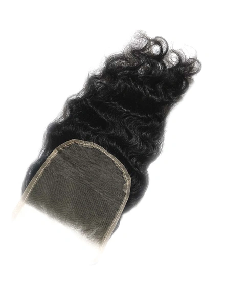 Cadenza Hair  Lace Closures  20 Inches Straight / Wavy Hair-LC-44-20-NBL