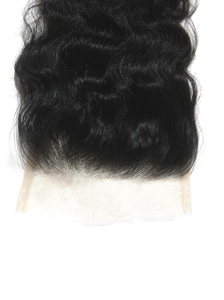 Cadenza Hair  Lace Closures  18 Inches Straight / Wavy Hair-LC-44-18-NBL-C
