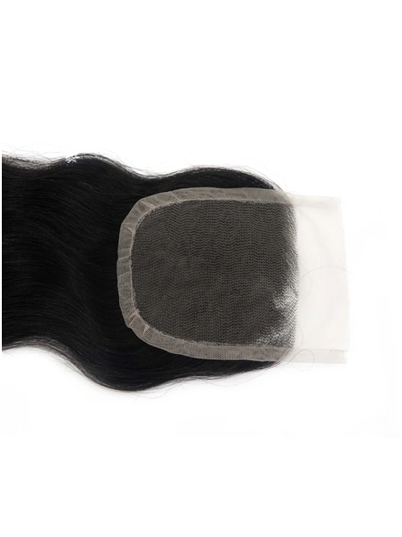 Cadenza Hair  Lace Closures  22 Inches Straight / Wavy Hair-Straight/Wavy-Natural Color-2