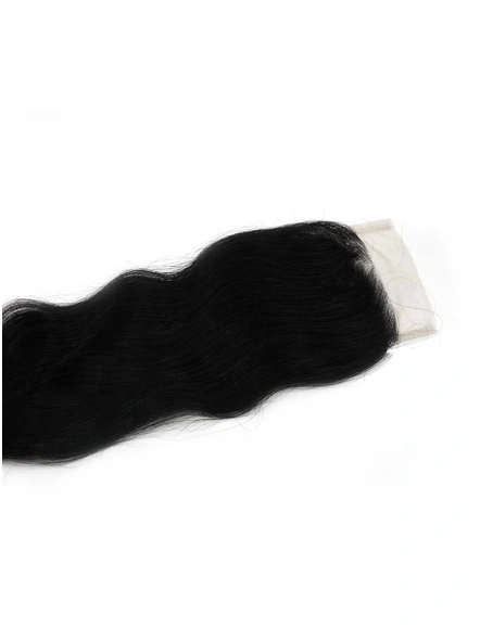Cadenza Hair  Lace Closures  22 Inches Straight / Wavy Hair-Straight/Wavy-Natural Color