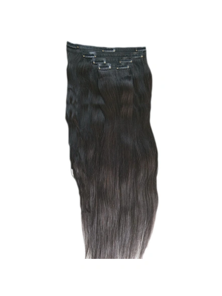 Cadenza Clip-in Hair Extensions Length 20 Inches-CLIP-HE-4-20-NBL
