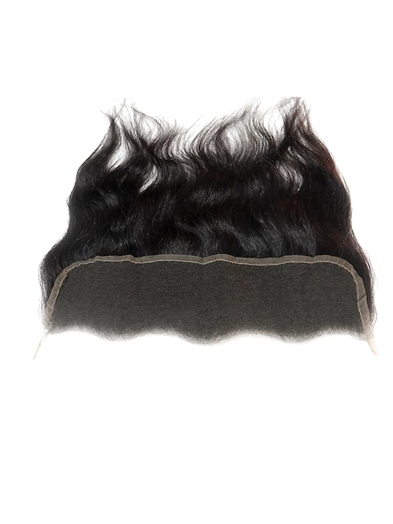 Cadenza Hair  Lace Frontals  14 Inches Straight / Wavy Hair-Straight/Wavy-Brown (#4)