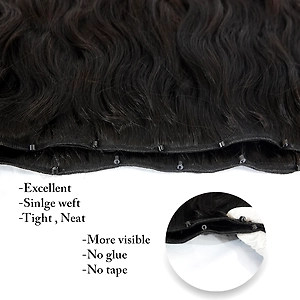 Beaded Hair Wefts Medium Lenghts 22 ", 24", 26"