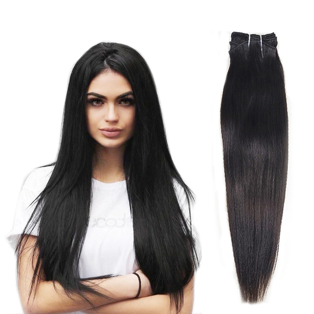 Sew In Weaves hair wefts Short Lengths 16&quot;, 18&quot;, 20&quot;-Straight-NATURAL BLACK-16 INCH-1