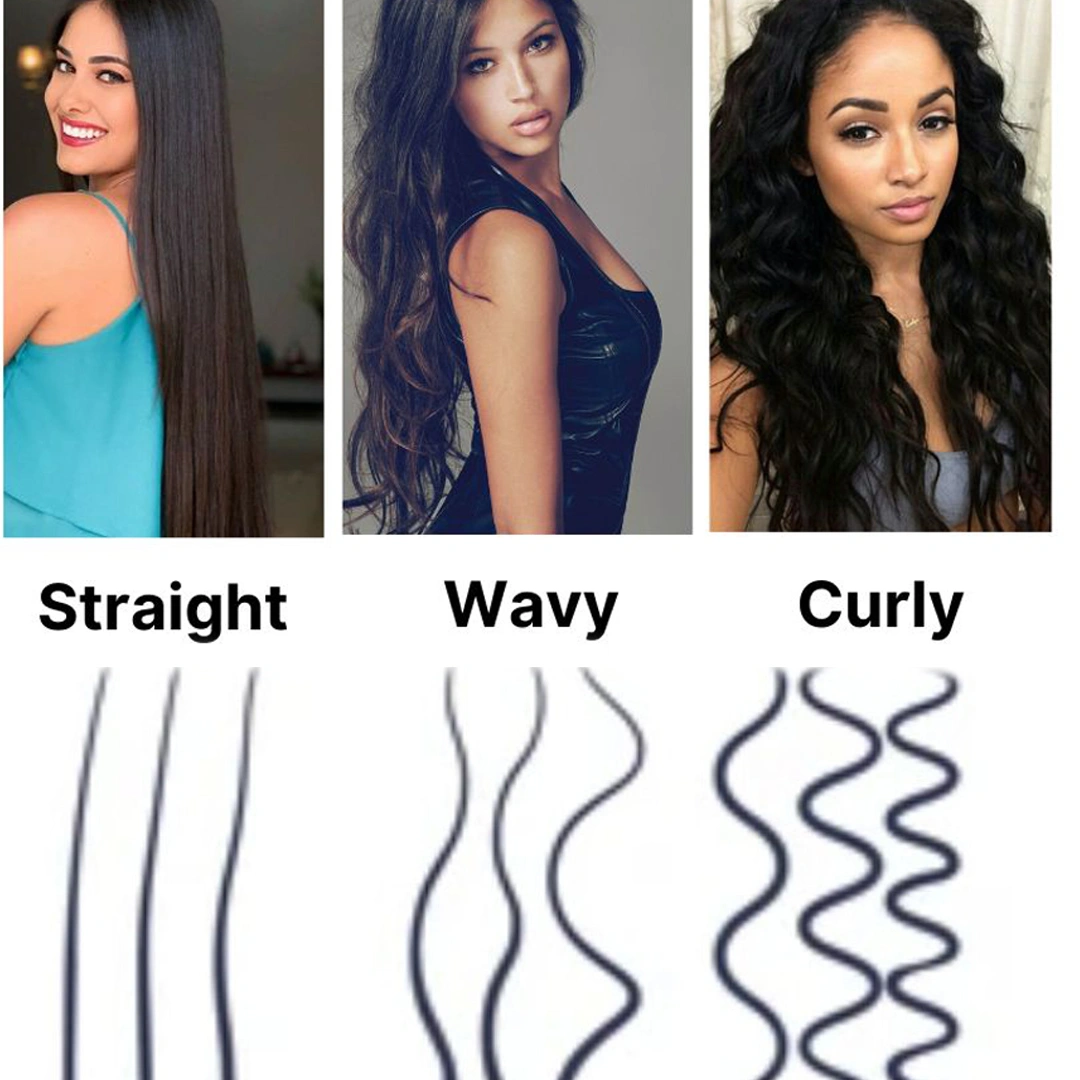 Flat -Tip Hair Extension Medium Lengths 18&quot;, 20&quot;, 22&quot;-Wavy-Natural Black-18 INCH-5