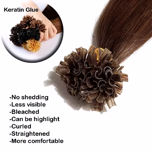 U-Tip Hair Extension Medium Lengths 18", 20", 22"