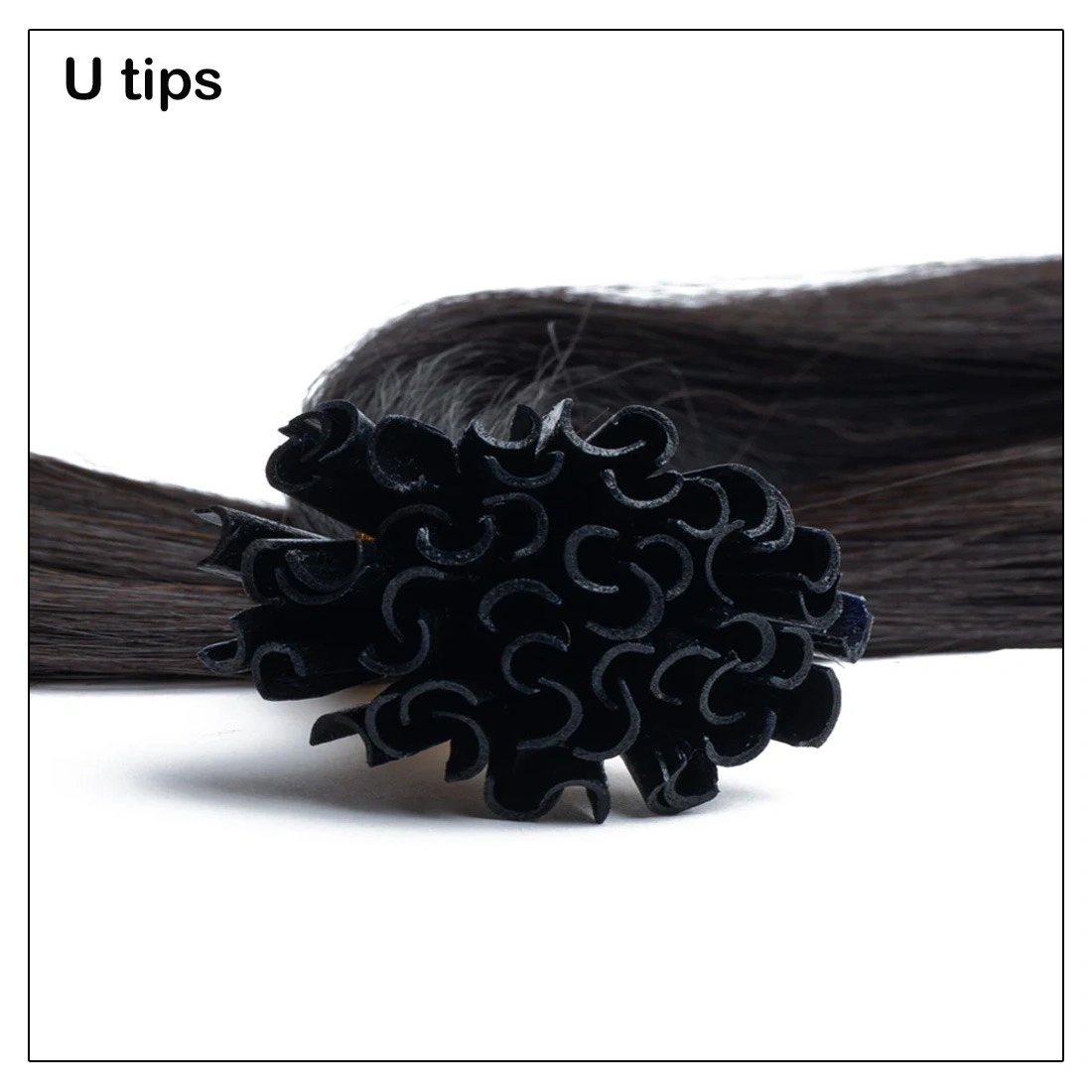 U-Tip Hair Extension Long Lengths 24&quot;, 26&quot;, 28&quot;-Straight-Dark Brown-3