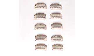 Hair Extension attachment Clip  PACK OF 10 PCS