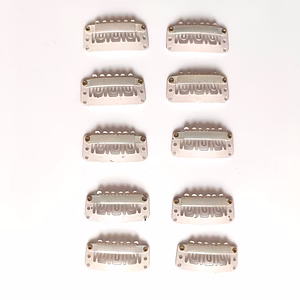 Hair Extension attachment Clip  PACK OF 10 PCS