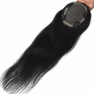 Hair Topper Medium Lengths : 4x4  16", 18", 20"