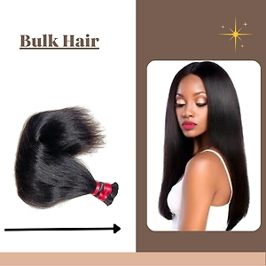 Top-quality bulk hair  Bob Lengths                10", 12", 14"