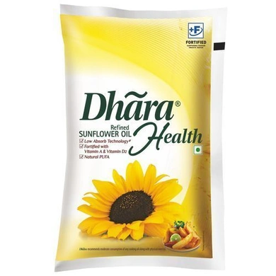 Dhara Refined - Sunflower Oil-SKU-Edible-Oil-026