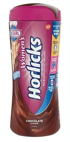 Women's Horlicks Health & Nutrition Drink 400 gm Chocolate Flavor Jar No  Added S