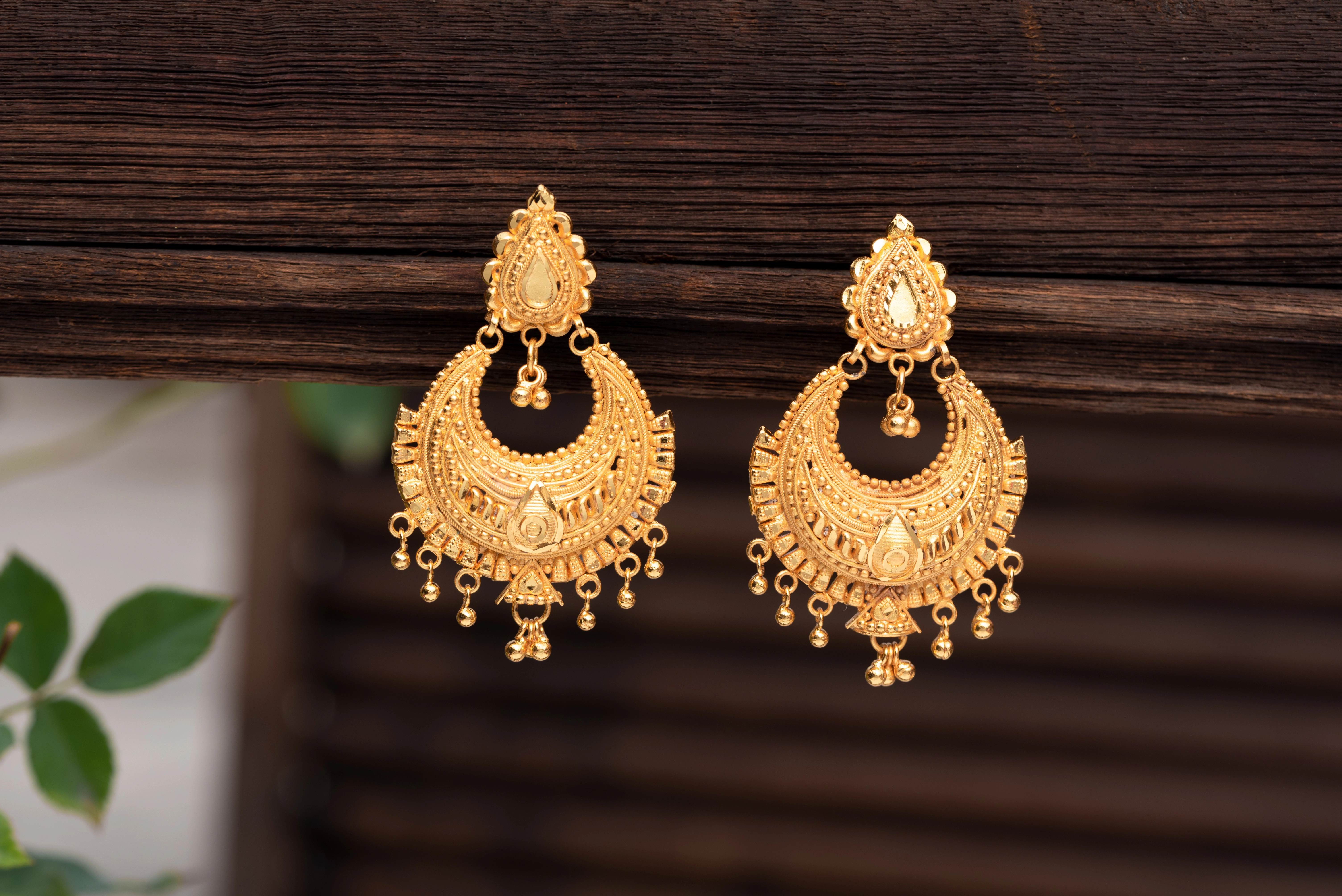 bijli design earrings