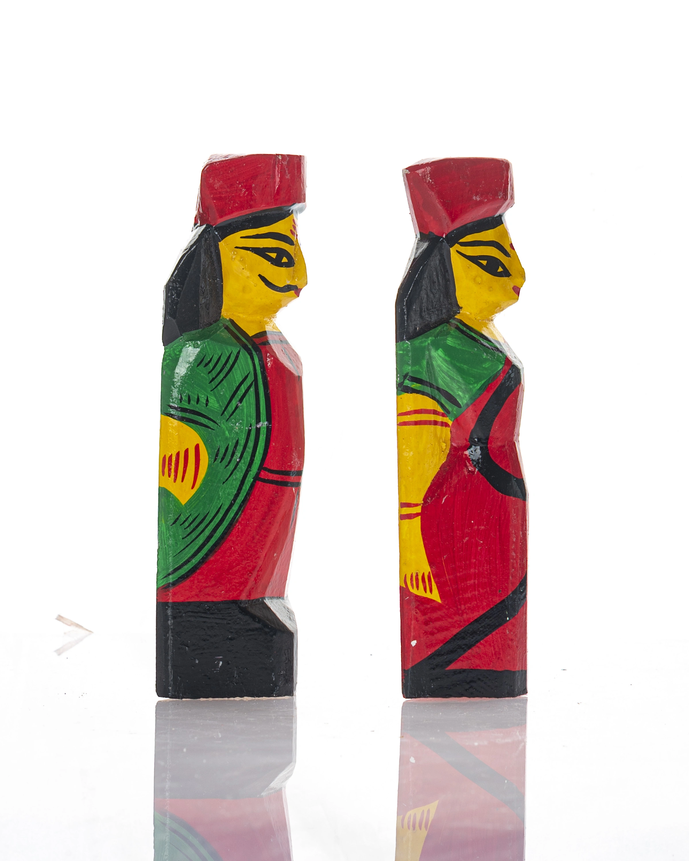 raja rani wooden dolls