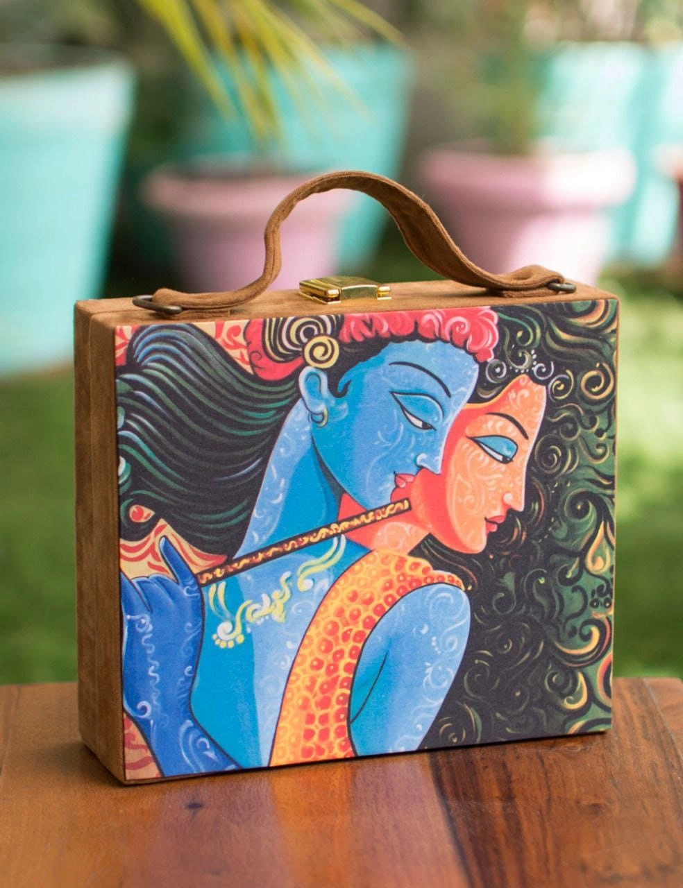 With Handle Radha Krishna Printed Non Woven Gift Bags at Best Price in  Chennai | Madhura Vaishnavi Traders