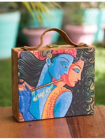 Radha Krishna Suitcase Sling Bag-LAASUIT002-1