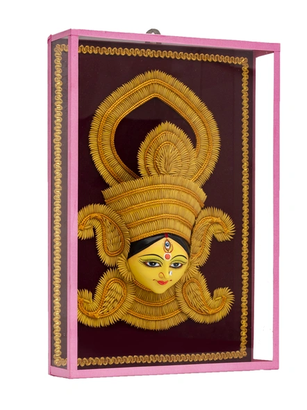 Handcrafted Decorative Dhan Craft DURGA FACE SMALL-Dhan-God-1