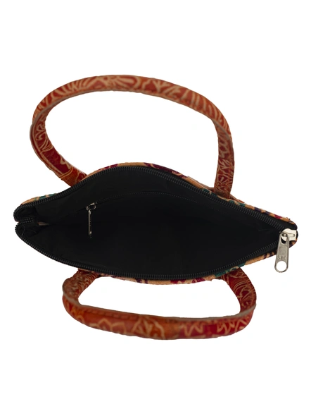 Shantiniketan Leather Small shoulder bag (8*8)-Multicolor-Genuine Leather-Shoulder Bag-Female-Adult-3