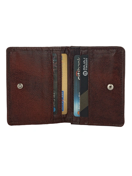 TANN IN Pure Leather ATM Card Holder02-Brown-Genuine Leather-Card Holder-Unisex-Adult-4