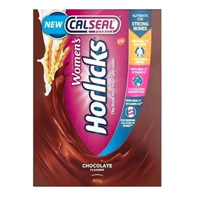 Horlicks Women's Horlicks Health &amp; Nutrition Drink - Chocolate Flavour, No Added Sugar-400 gm Carto-1
