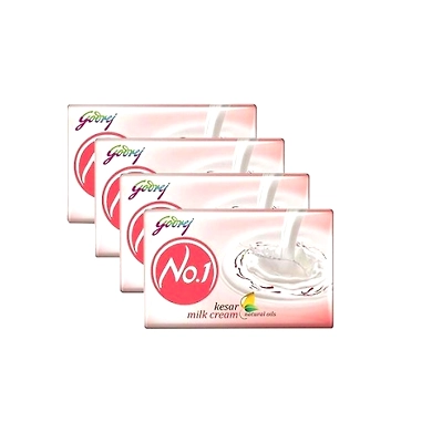 Godrej No.1 Kesar Milk Cream-SKU-SOAP-154