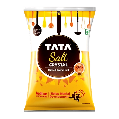 Tata Salt Crystal Salt - Iodised-SKU-SALT_0106