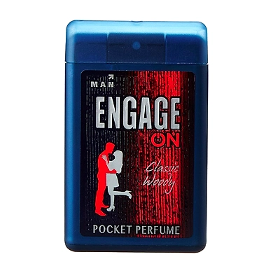 Engage ON Classic Woody Pocket Perfume, 18.4ml-SKU-6982