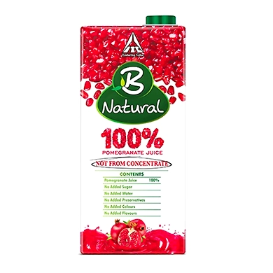 B Natural Juice 100%, Pomegranate-SKU-6838