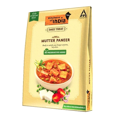 Kitchens of India Ready to Eat Mutter Paneer 285g-SKU-6842
