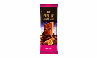 Fabelle Fruit and Nut Choco Deck Bar 128g