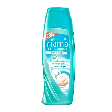 Fiama Brahmakamalam and Almond Cream Gel with Crème Bodywash, 100ml-SKU-6998