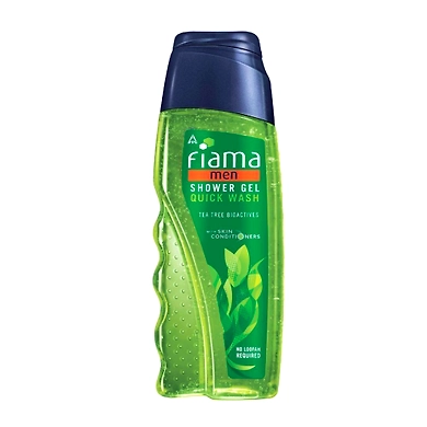 Fiama Men Quick Wash Shower Gel, 250ml-SKU-7014