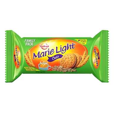 Sunfeast Biscuits Marie Light Oats 120g-SKU-6824