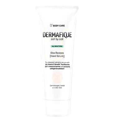 Dermafique Oleo Restore Hand Serum, White, 50g-SKU-6911